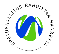 Opetushallitus rahoitaa hanketta - Logo